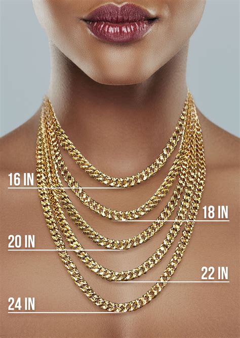 20 gold chain women.